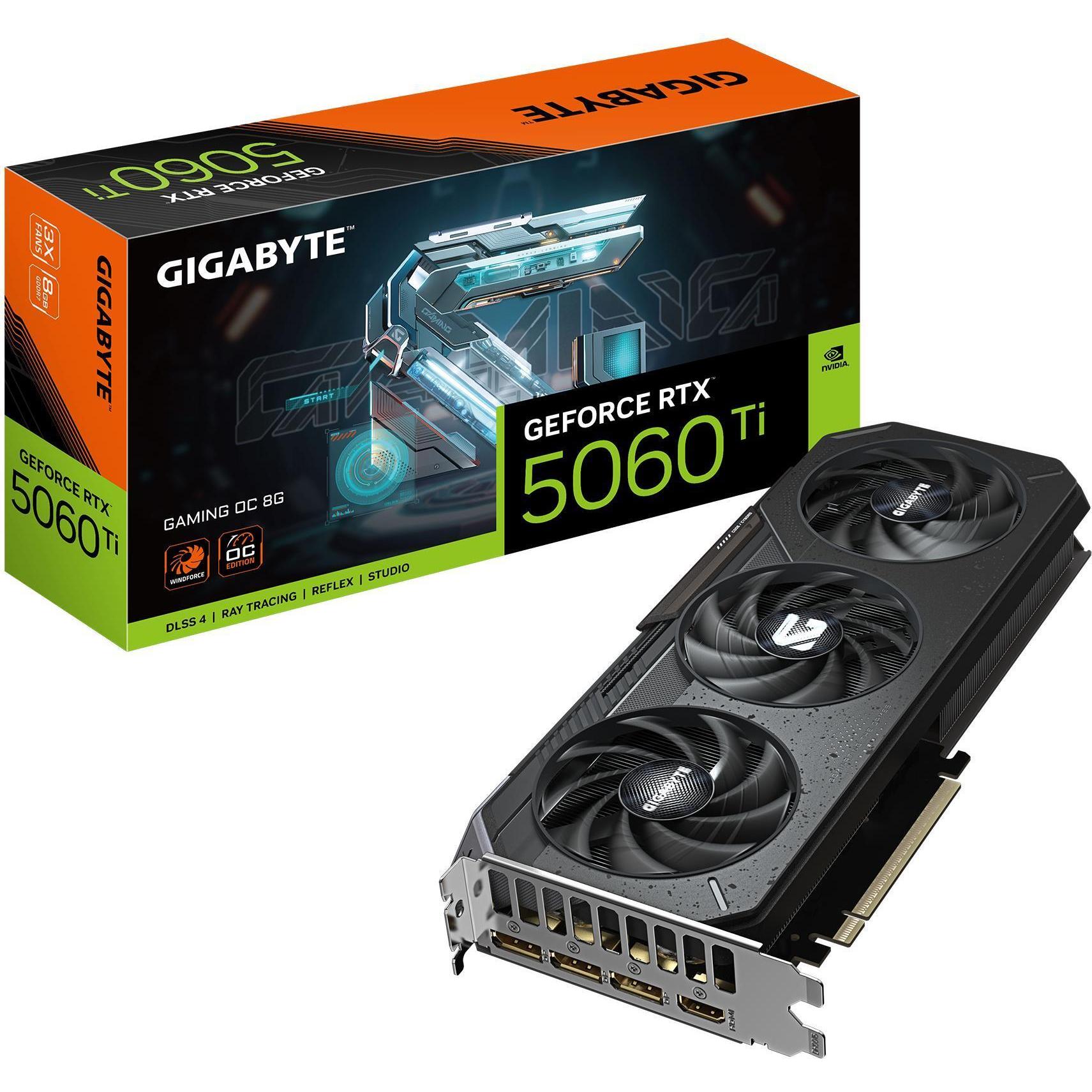 Gigabyte GeForce RTX 5060 Ti Gaming OC (8 GB), Grafikkarte