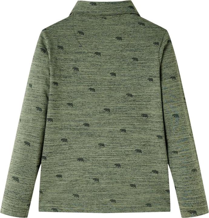 Produktbild VidaXL Kinderhemd Khaki Melange 140,Material: 80 % Baumwolle. 20 (140)
