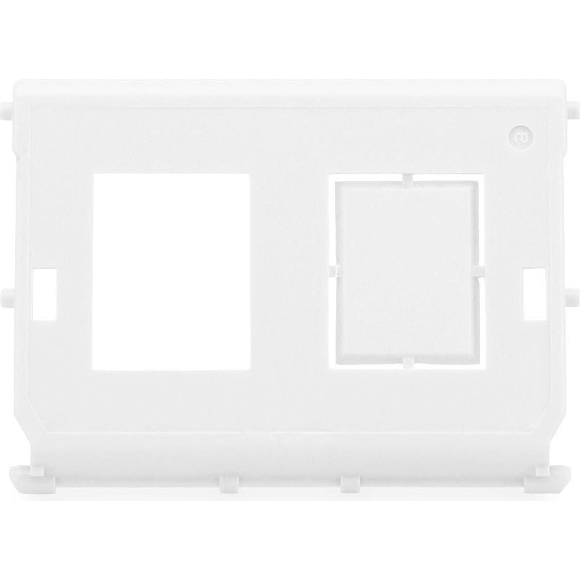 Digitus 2x port Keystone inlet for DN-93844-OD for 2x RJ45 Keystone Modules (Supporto per modulo Keystone), Accessori di rete