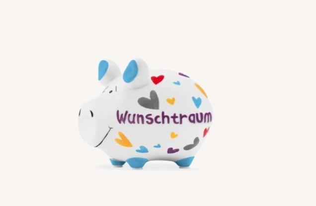 Actual product image KCG Piggy bank wish dream (9 x 12 x 9 cm)