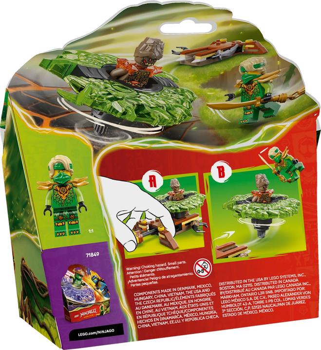 Actual product image LEGO Lloyd vs. Erdmonster-Spinner