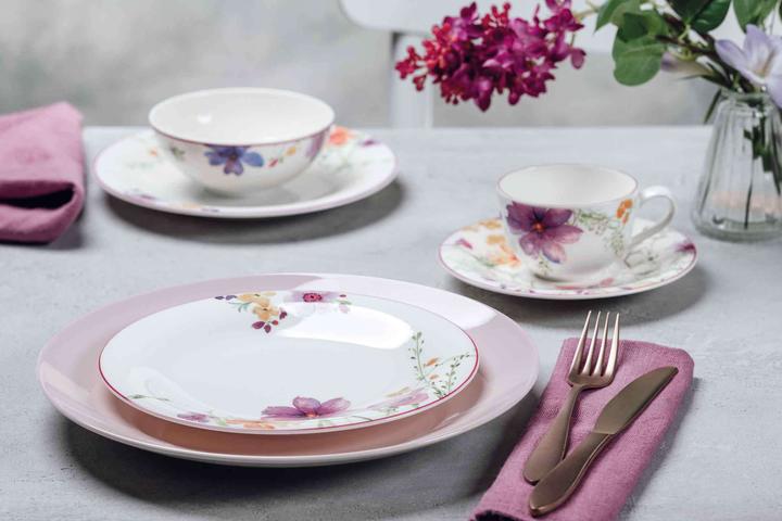 Actual product image Villeroy & Boch Coffee Cups with Saucers Mariefleur Basic (250 ml, 12 x)