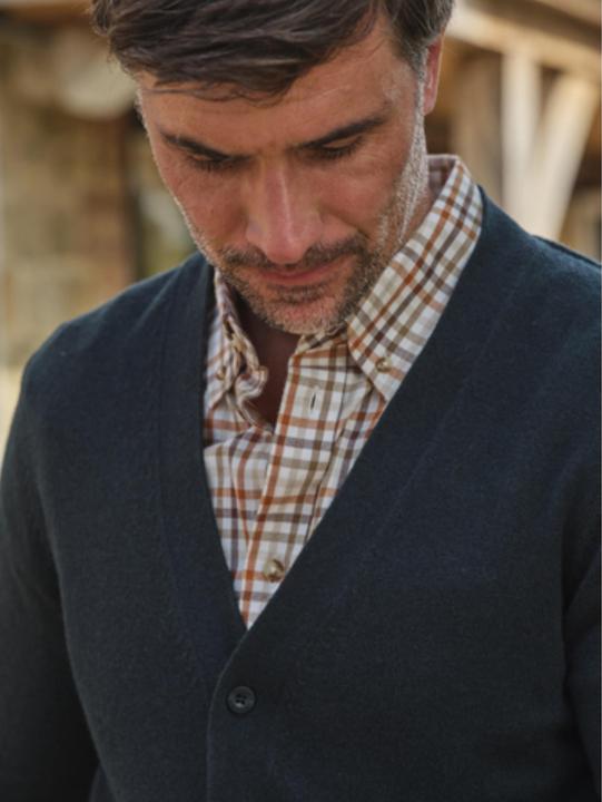 Produktbild Woolovers Strickjacke VAusschnitt Kaschmir (L)