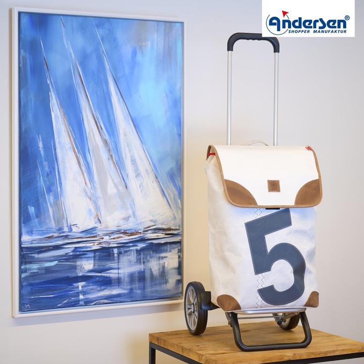 Image du produit Andersen Alu Star Shopper 360° Chariot à provisions 57 cm