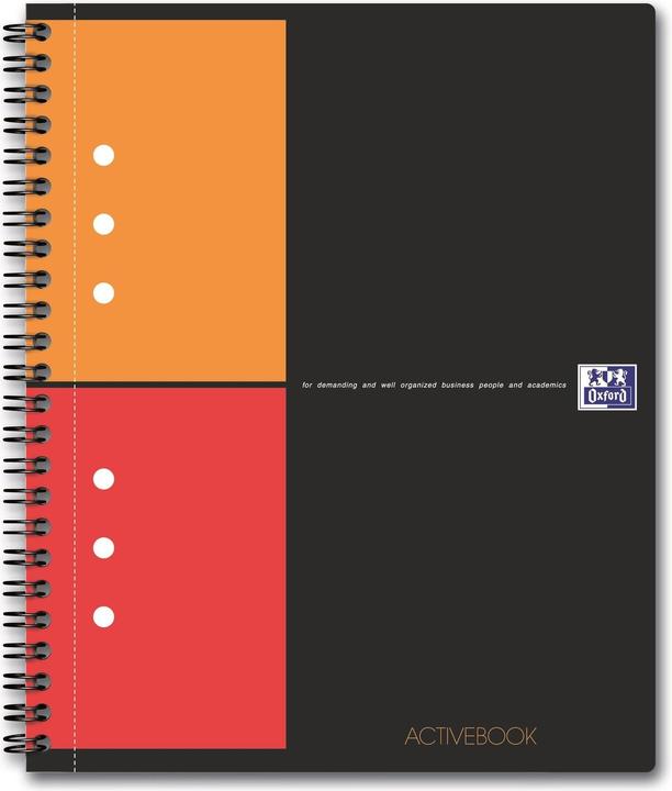 Image du produit Oxford Activebook (A5+, Quadrillé, Couverture souple)