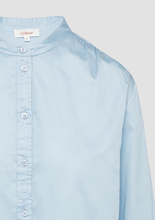 Produktbild S.Oliver Bluse Satinbluse mit Raffungen (40)