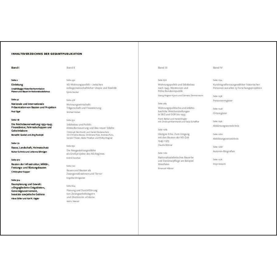 Thumbnail - Planen und Bauen im Nationalsozialismus, Fachbücher von Die Unabhängige HistorikerKommission 'Planen und Bauen im Nation...