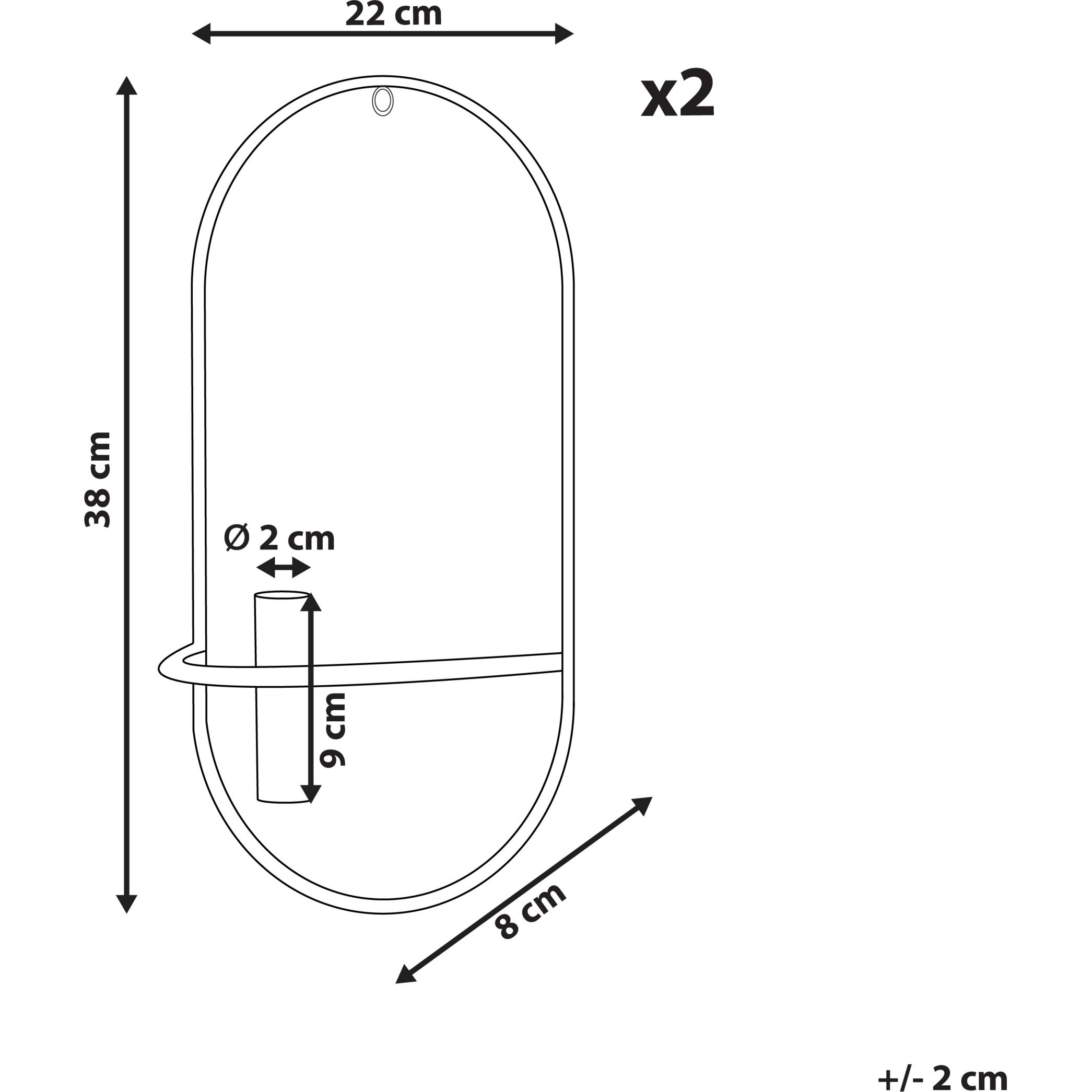 Thumbnail - Beliani, Kerzenständer, Caviana