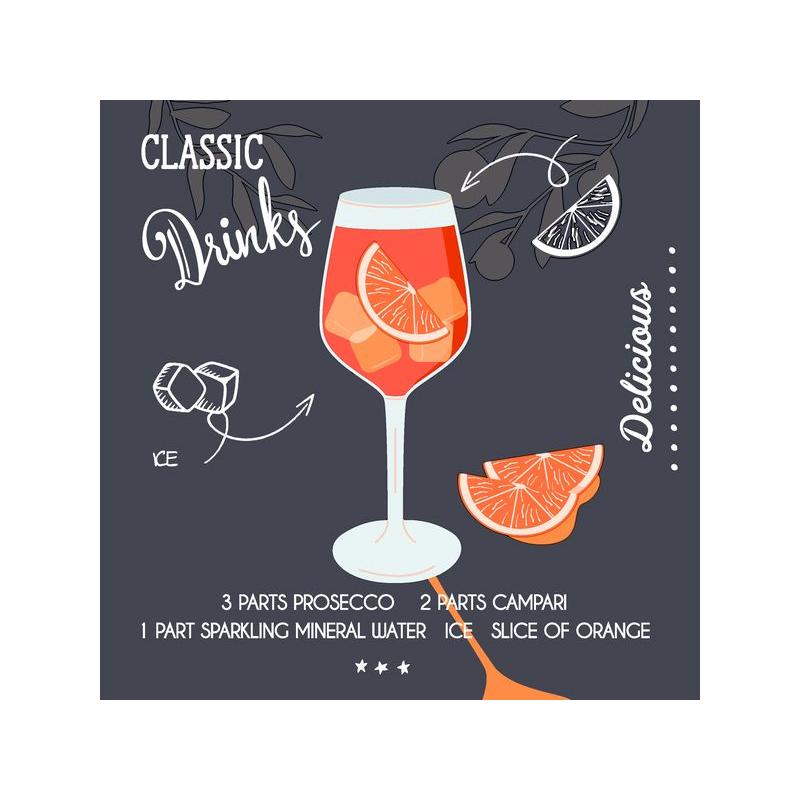 Thumbnail - Paper + Design, Servietten, Motivserviette 25x25cm Kulinarik (20 x, 25 x 25 cm)