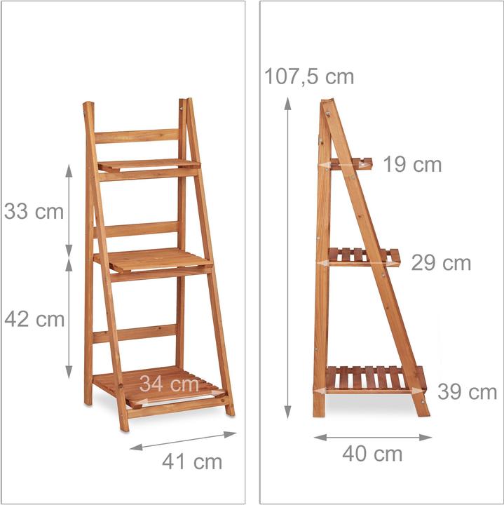 Actual product image Relaxdays Flower stairs