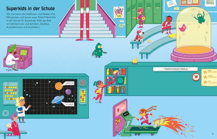 Actual product image My first sticker book: Superkids