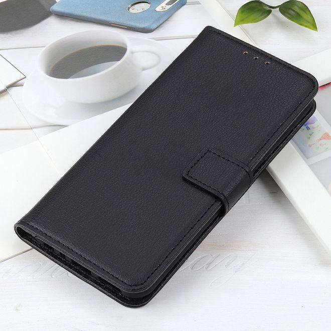 Actual product image MU Classic Litchi Leather Bookcover II Series (Motorola Moto G Pro)