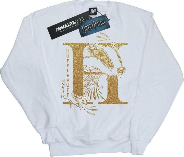 Produktbild Hufflepuff Glitter Sweatshirt Mädchen (140, 146)