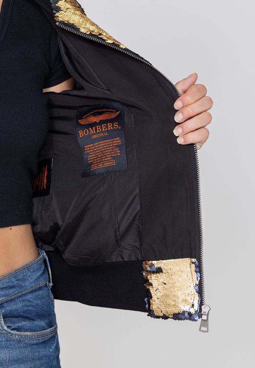 Actual product image Bombers Original Glitter W bomber jacket (S)