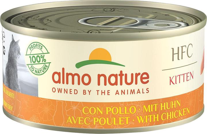 Almo Nature HFC Natural Kitten poulet 150g (Puppy + kitten, 1 pcs., 150 g)
