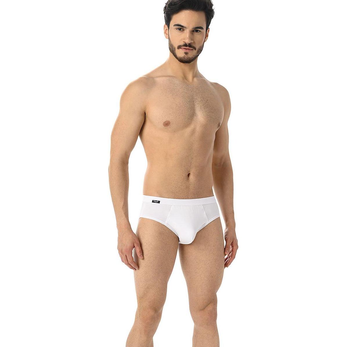Teyli, Herren, Unterhosen, Herrenslips, Weiss, (XXL)