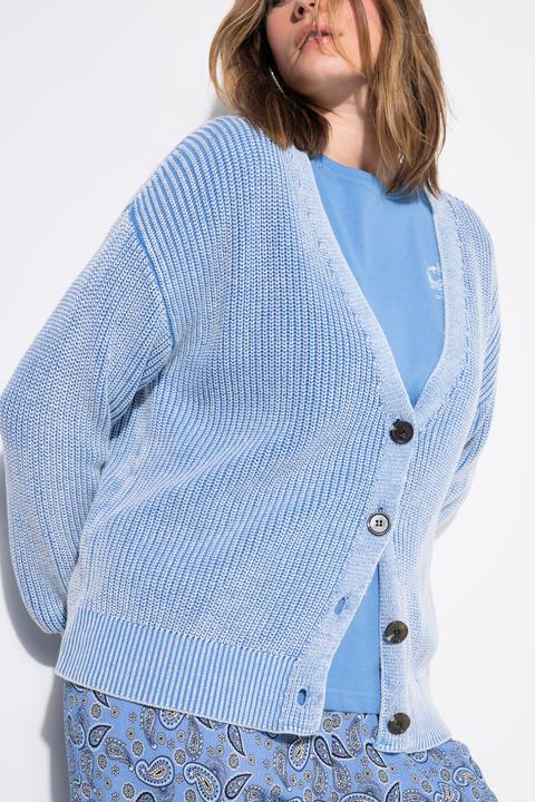 Produktbild Studio Untold Strickjacke, oversized, Strukturstrick (56)