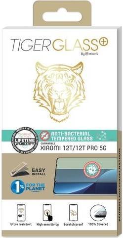 Image du produit Muvit Tiger Glass Plus Verre Trempe Antibactérien Xiaomi 12t/12t Pro 5g (1 pcs, Xiaomi 12T)