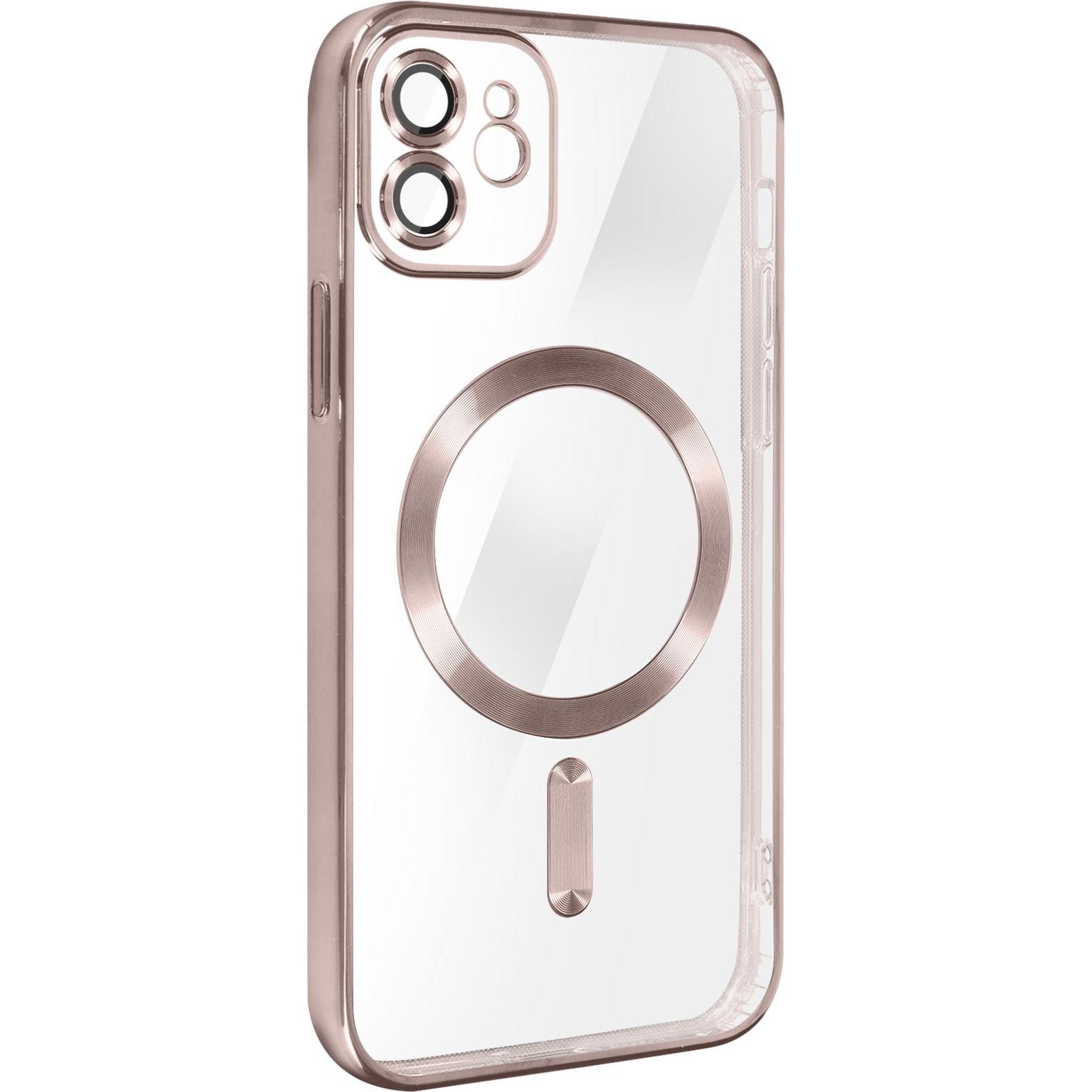 Thumbnail - Avizar Chrom Handyhülle Series (Apple iPhone 12), Smartphone Hülle, Rosa