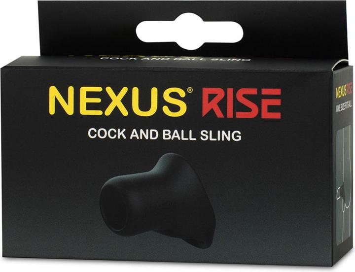 Image du produit Nexus RISE Support en Silicone pour Pénis et Testicules - Noir