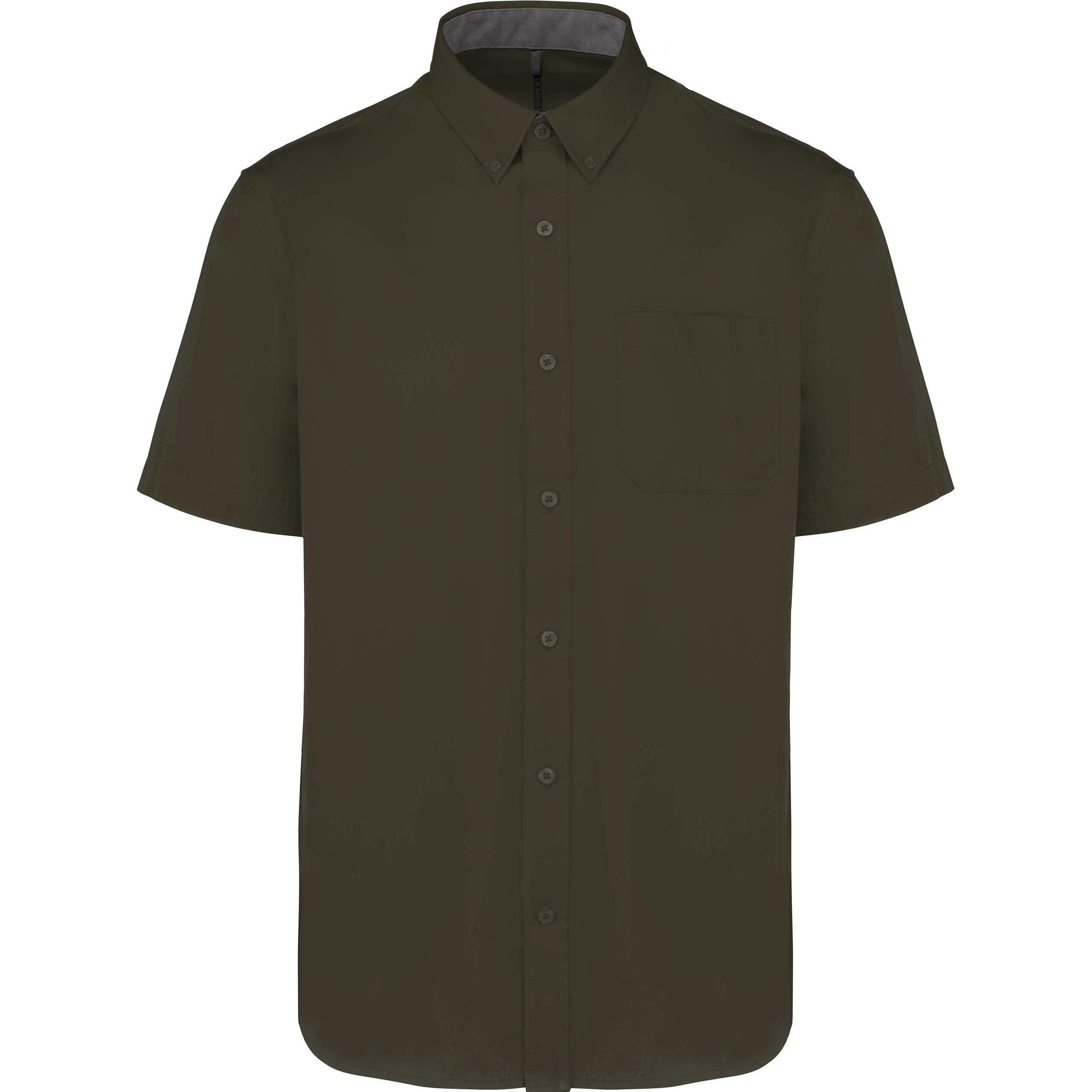 Kariban, Herren, Hemd, Ariana, Grau, (3XL)