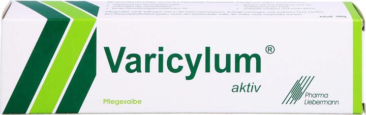 Produktbild Pharma Liebermann Varicylum aktiv Pflegesalbe zur Venenpflege und Unterstützung bei stumpfen Sportverletzungen, 100 g (Körpercreme)