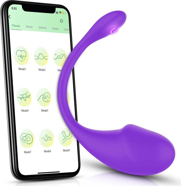 Produktbild Amoochoo Vibrator mit APP, Violett
