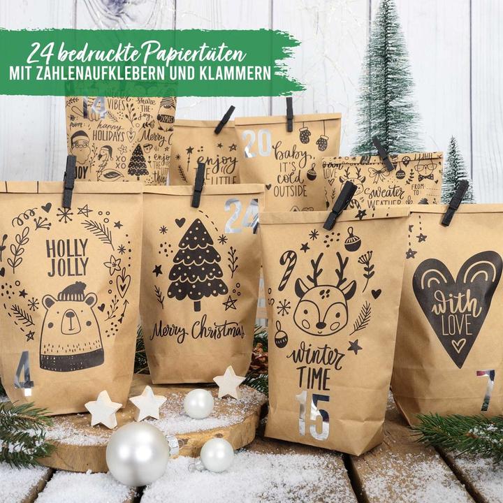 Produktbild Papierdrachen Tüten mit Klammern