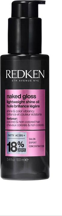 Actual product image Redken Naked Gloss Lightweight Shine Oil (100 ml)