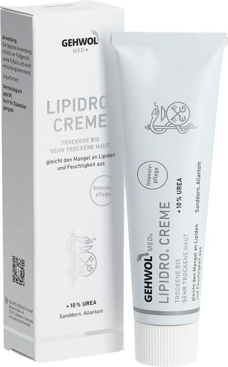 Actual product image Gehwol MED Cre Lipidro 10% Urea Tb 75ml (75 ml)
