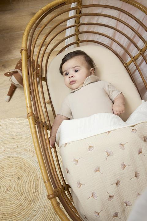 Image du produit Meyco babydecke pre-washed musselin (75 x 100 cm)