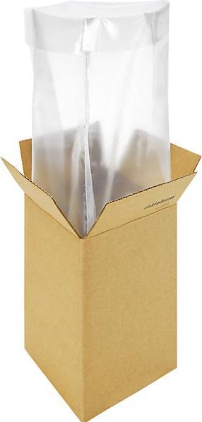 Immagine prodotto kaiserkraft Sacchetto in plastica rigida extraspessa, conf. da 10 pz., largh. + piega x alt. (10 Pezzo/i)