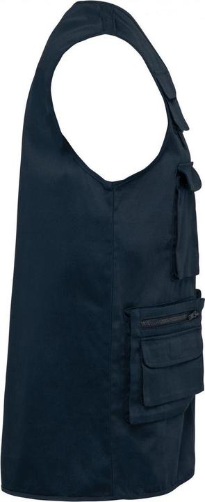 Actual product image Kariban Multi-pocket lined polycotton vest (5XL)