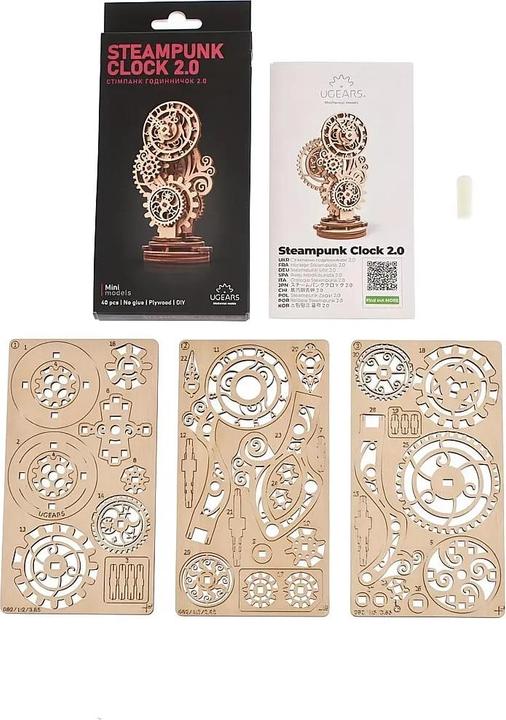 Actual product image Swissgames-Spiele HORLOGE STEAMPUNK (FR-DE-EN-POL-ES-UKR)