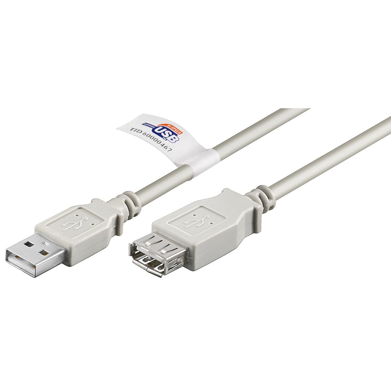 Thumbnail - Goobay USB-Verlängerungskabel (3 m, USB 2.0), USB Kabel