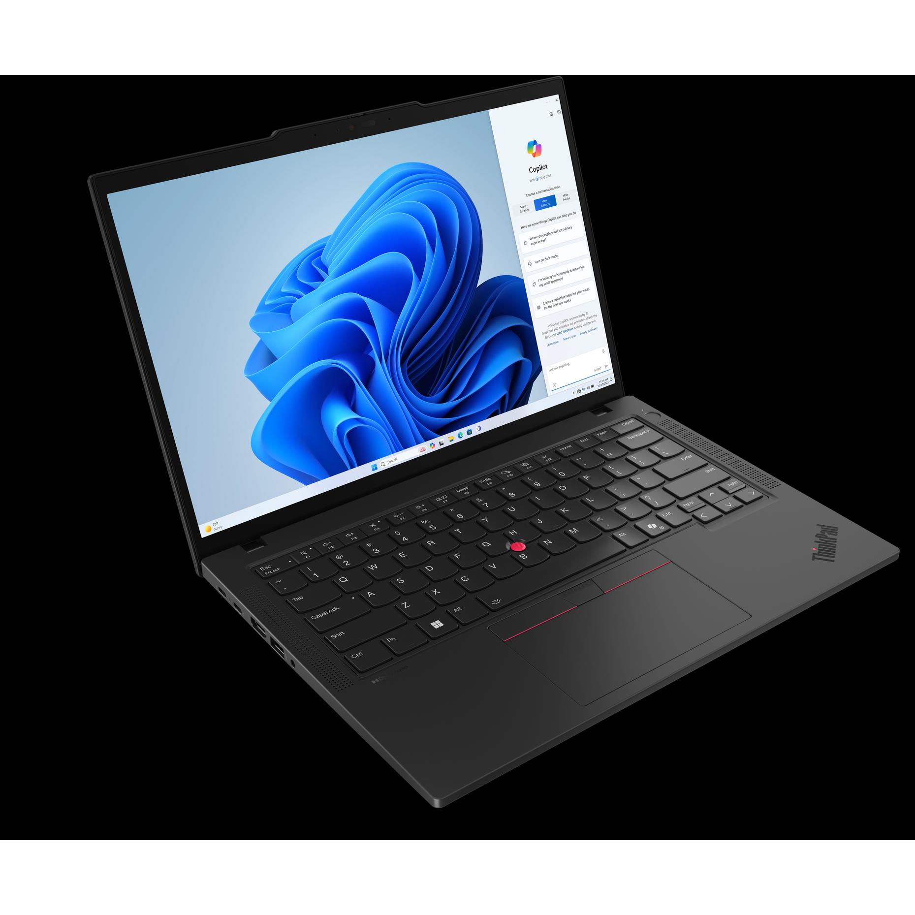 Thumbnail - Lenovo TP T14 G5 CU7-155U 16GB (14", 16 GB, 512 GB, DE), Notebook, Schwarz