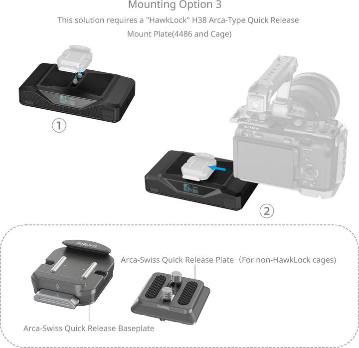 Produktbild SmallRig CB75 Camera Base Battery (Akku)