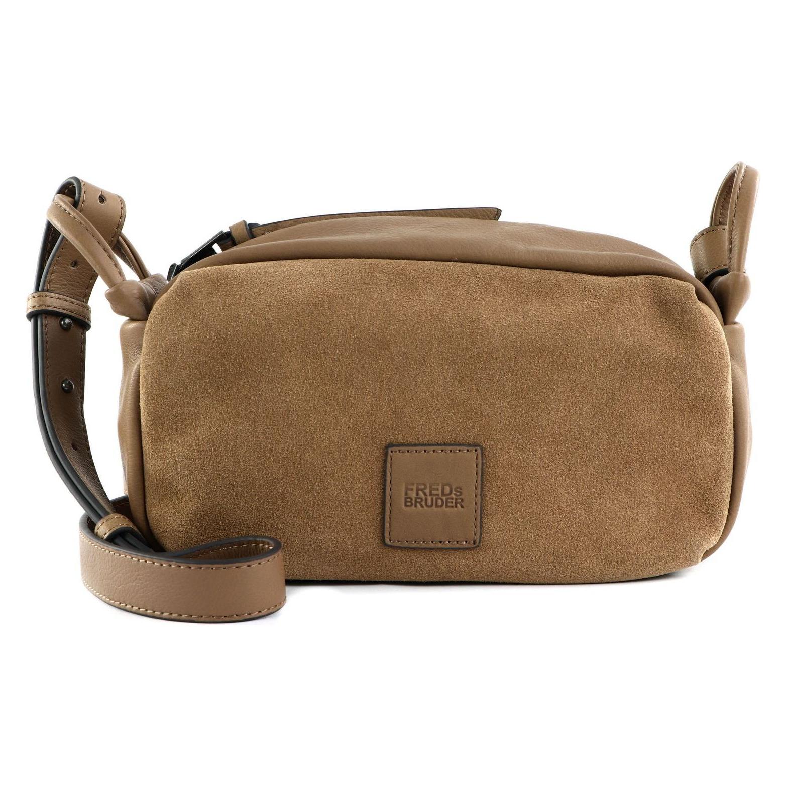 FredsBruder, Damen, Handtasche, Sually Camera Bag, Braun