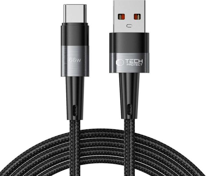 Immagine prodotto Tech-Protect Cavo UltraBoost USB-C / USB-C 66W 6A 2m - grigio (2 m, USB 3.2 Gen 1, 66 W)