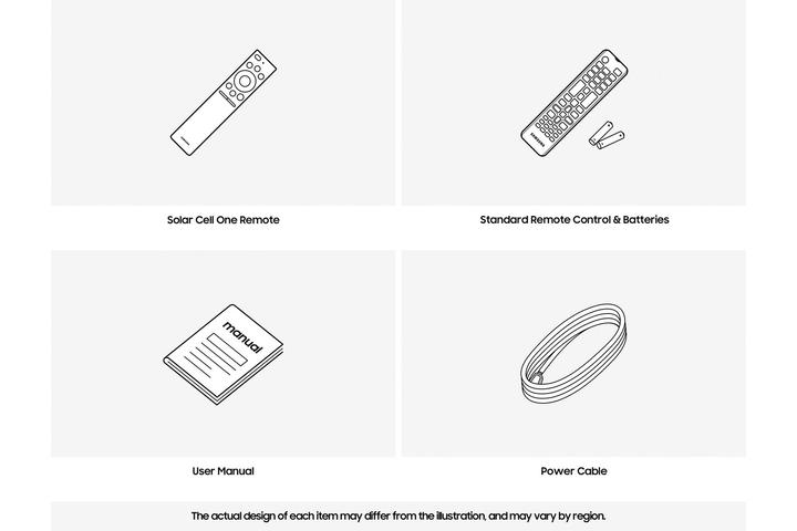 Actual product image Samsung QE85Q60CAU (85", Q60C, QLED, 4K)