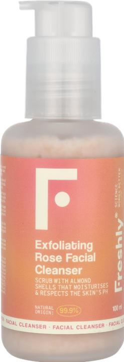 Immagine prodotto Freshly Cosmetics Detergente viso esfoliante alla rosa (Scrub detergente, 100 ml)