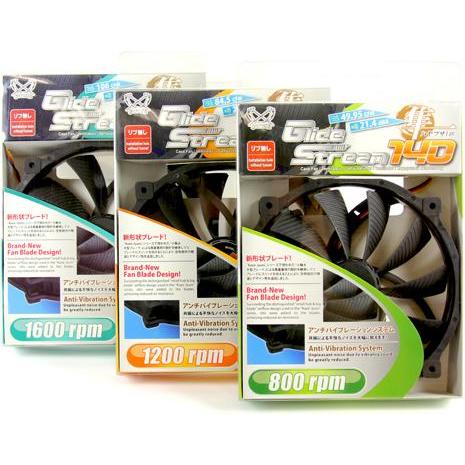 Thumbnail - Scythe Glide Stream (140 mm, 1 x), PC Lüfter, Schwarz