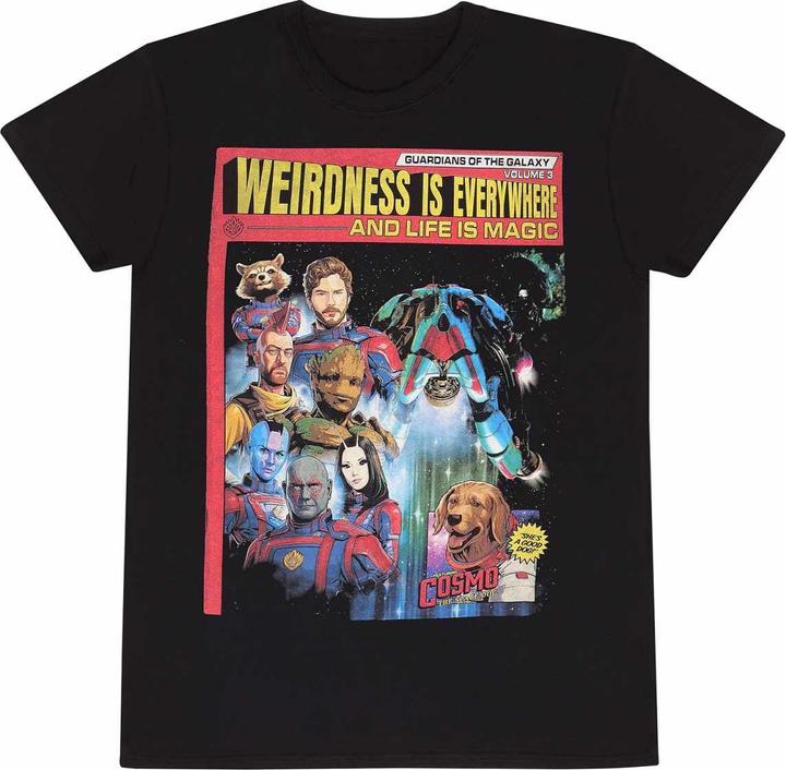 Produktbild Guardians Of The Galaxy Volume 3 Guardians Magazine TShirt (S)
