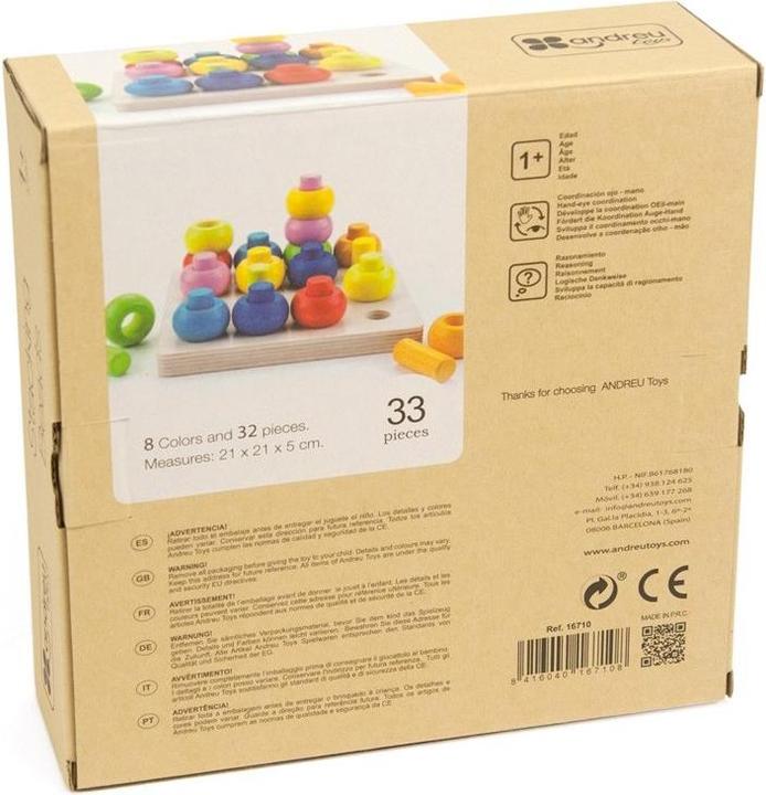 Produktbild Topbright Toys Stacking Beads (Multilingual)