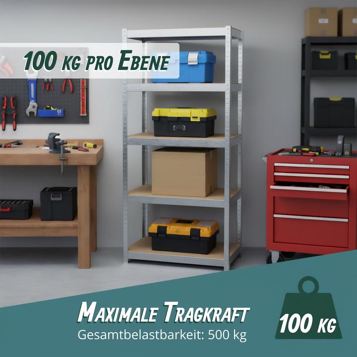 Produktbild Relaxdays Schwerlastregal