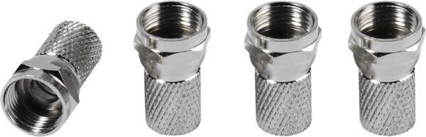 Produktbild Vivanco F Stecker, 7 mm, 4 Stk.