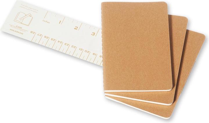 Produktbild Moleskine Cahier Pocket 3er-Set (A6, Liniert, Weicher Einband)