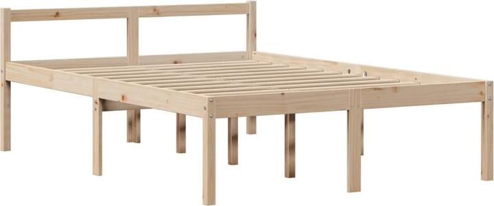 Image du produit vidaXL Bett mit Regal (135 x 190 cm)