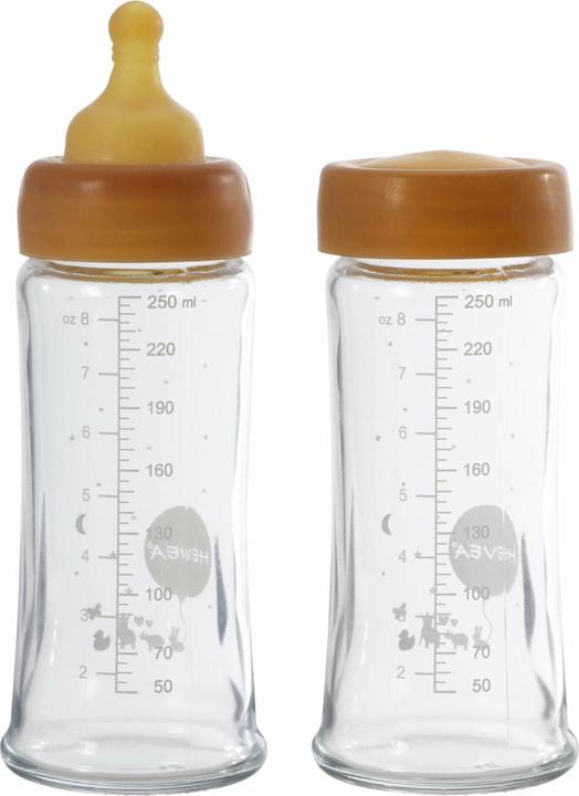 Hevea Glass bottle 2 x 250 ml (250 ml)