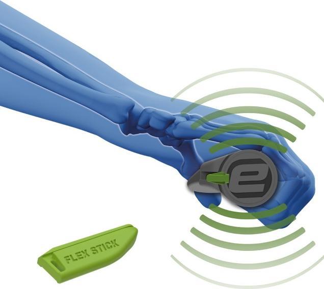 Image du produit Ergotec Griffe EG-ACTIVE FLEX, schwarz, 135/92mm, Schraubklemmung, ergonomische Form